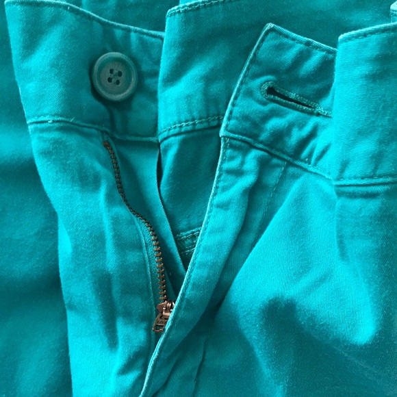 Lane Bryant Teal Cotton Shorts, Size 24, 90s Style - Picture 7 of 7